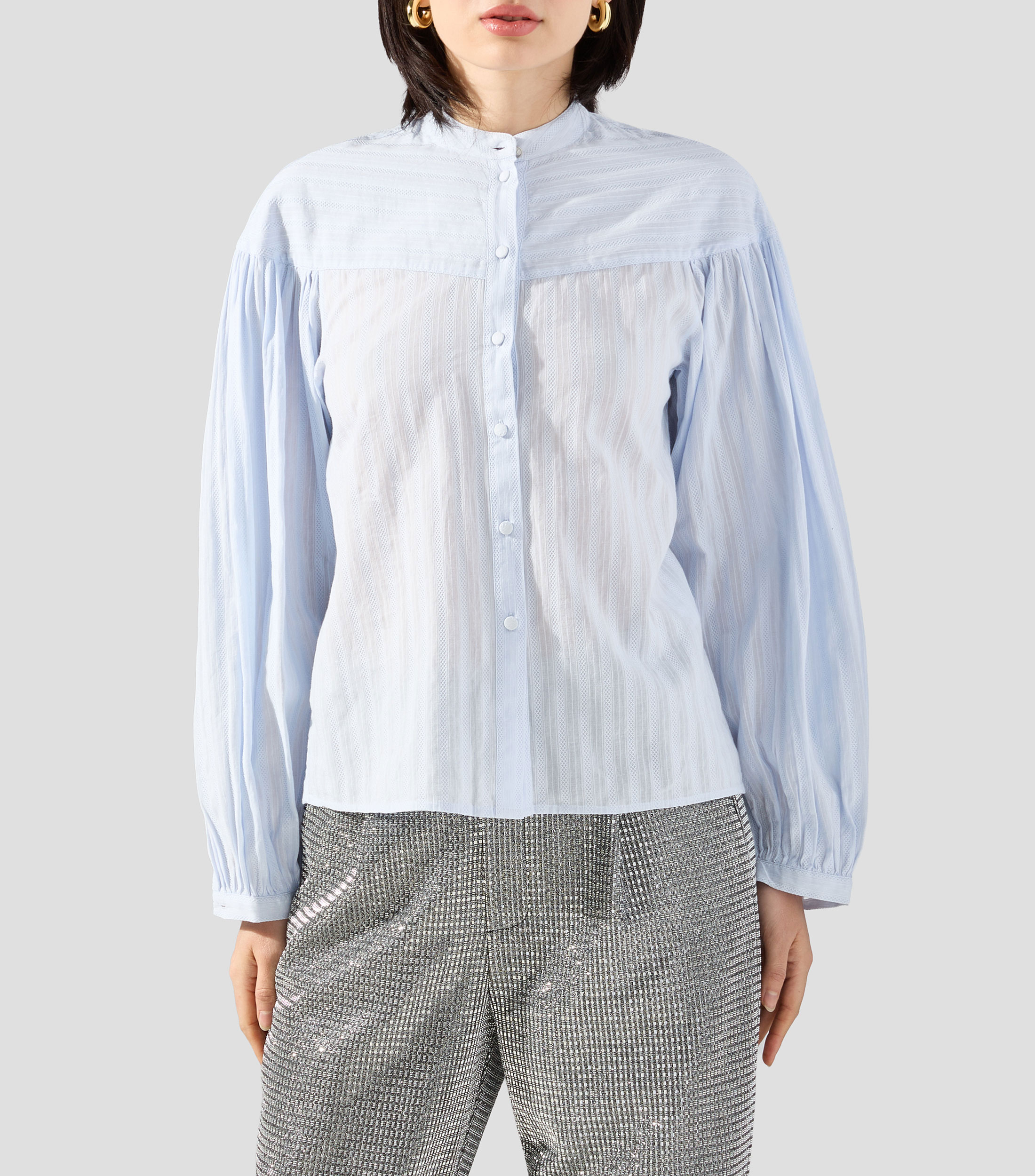 Blusa fantasía manga larga Mujer